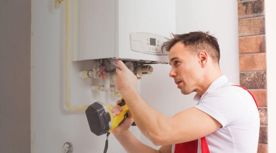 Professional water heater repair in Almond, WI